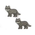 アップリケワッペンオオカミ ミニ 3枚 UI 狼
