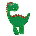アップリケワッペン緑の恐竜　08496 MQ