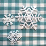 画像: アップリケワッペン 雪印スノーフレーク3枚セット