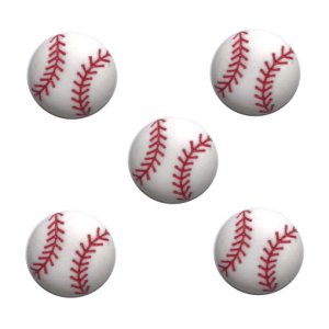 画像: アメリカ ボタンガローア ボタン 5個セット 野球ボールL